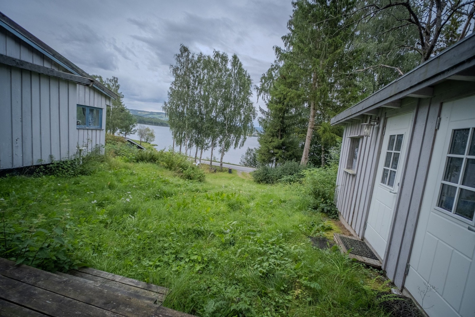 Utsikt fra platting Galleribilde