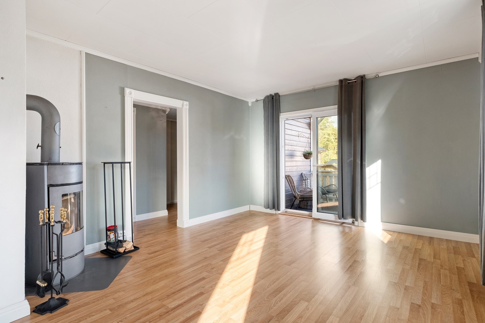 Utgang til veranda. Galleribilde