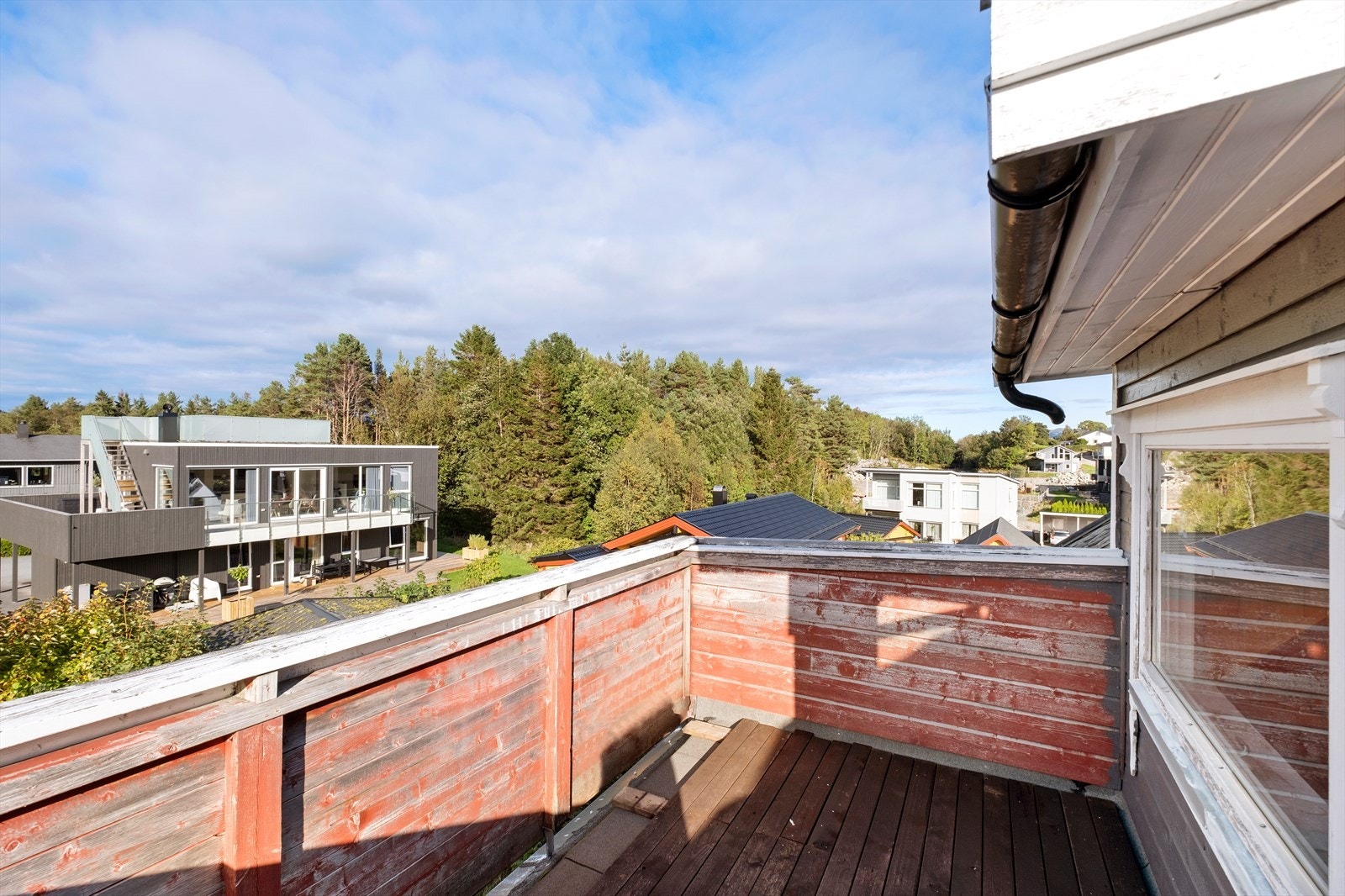 Nordvendt balkong. Galleribilde