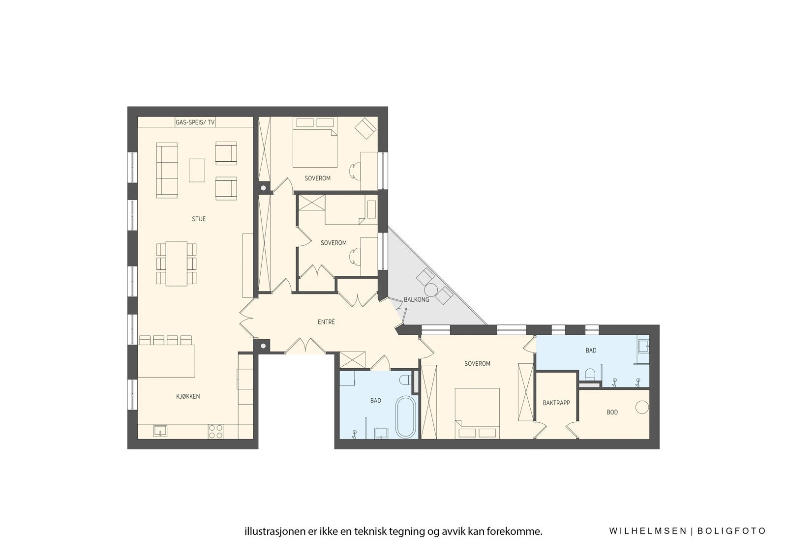 - Planløsning - Galleribilde