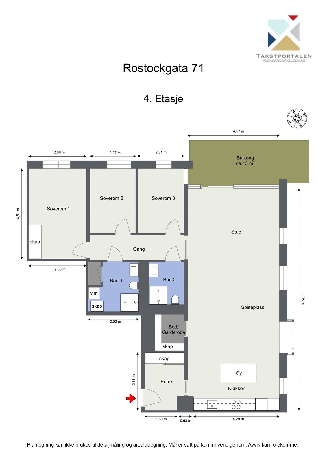 Planløsning. Galleribilde