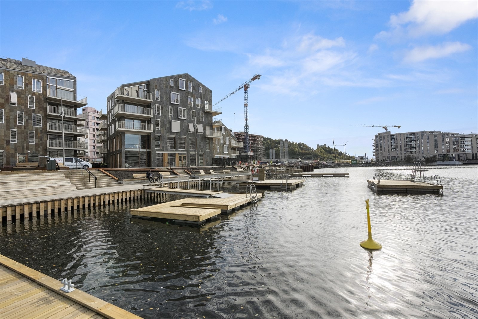 Alle boligene i prosjektet bygges etter den norske tilpasningen av BREEAM, Europas ledende miljøsertifisering for bygg. Galleribilde