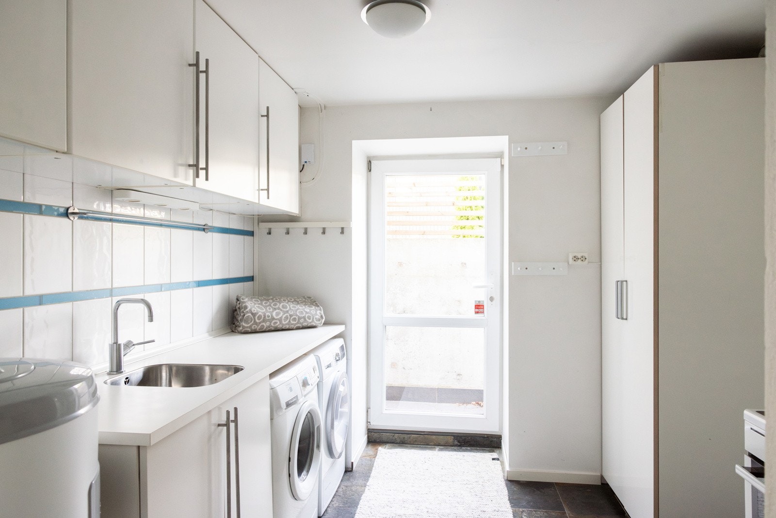 Innredet rom benyttet som vaskerom. Galleribilde