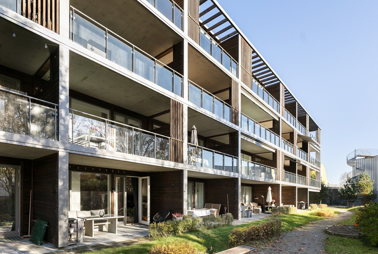 Lokstallen Boligsameie har velholdte fellesarealer. Galleribilde