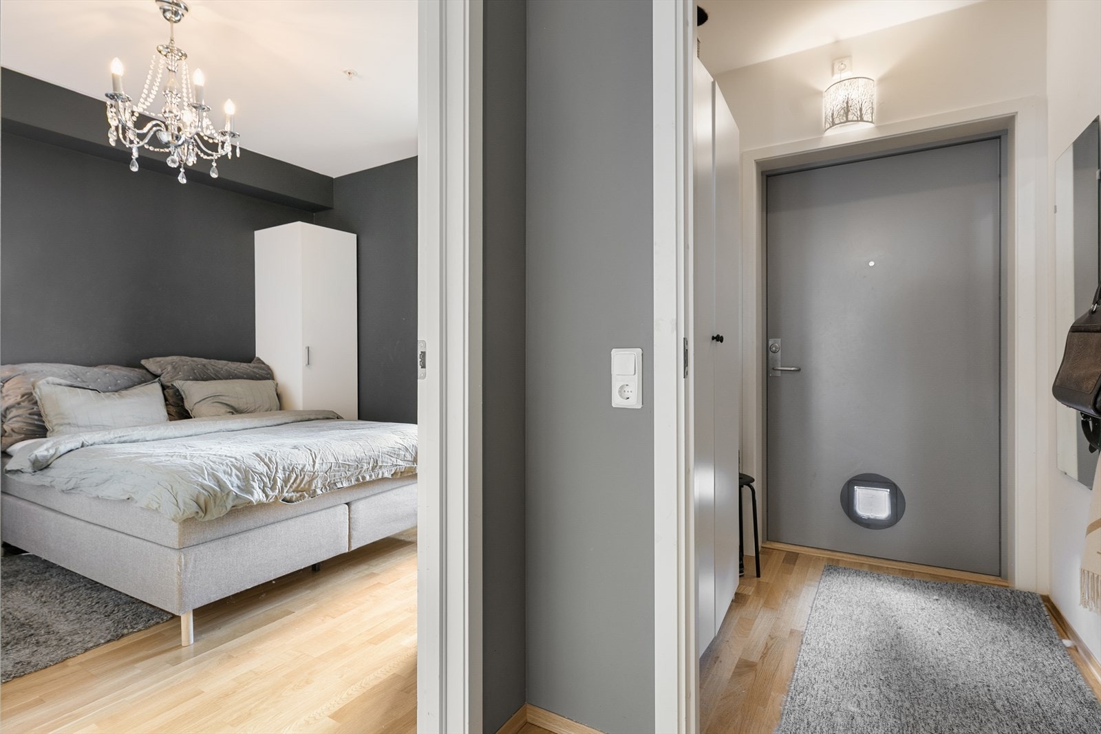 Leiligheten har en arealeffektiv planløsning som binder rommene godt sammen. Galleribilde