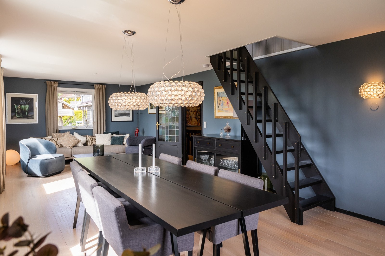 Trapp opp til loftsetasjen Galleribilde