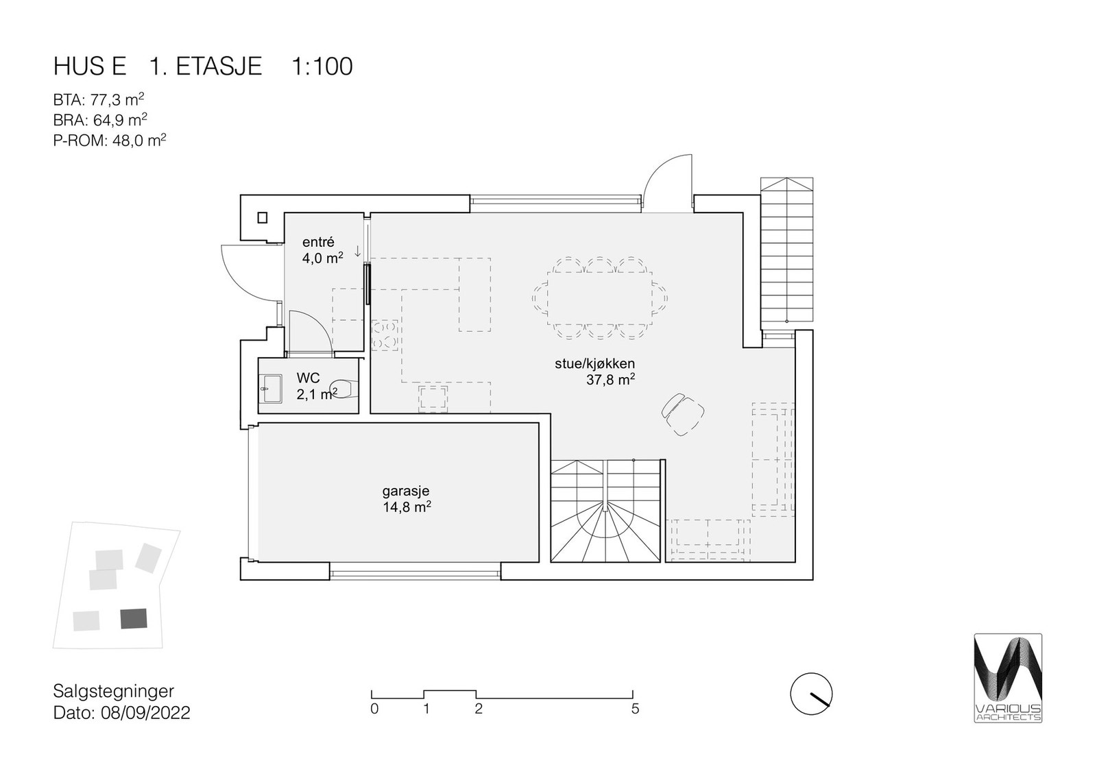 Planskisse Galleribilde