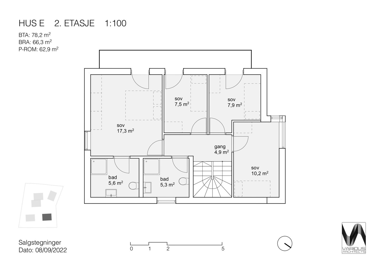 Planskisse Galleribilde