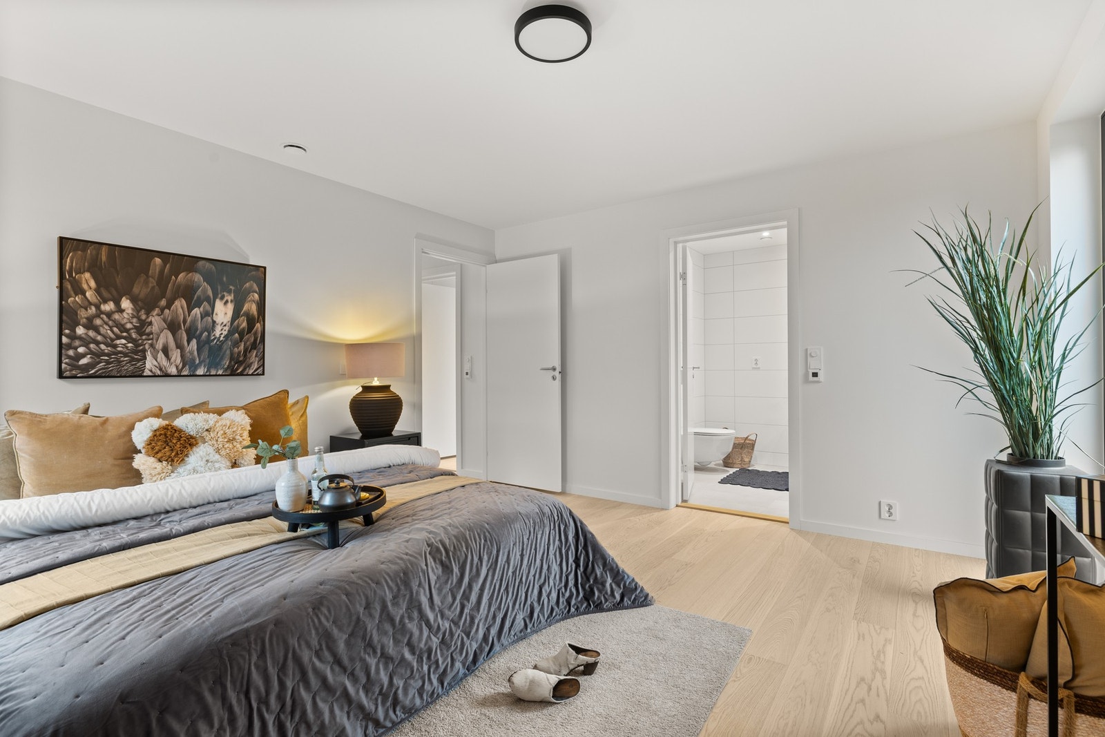 Også her er det lagt fokus på stilrene detaljer Galleribilde