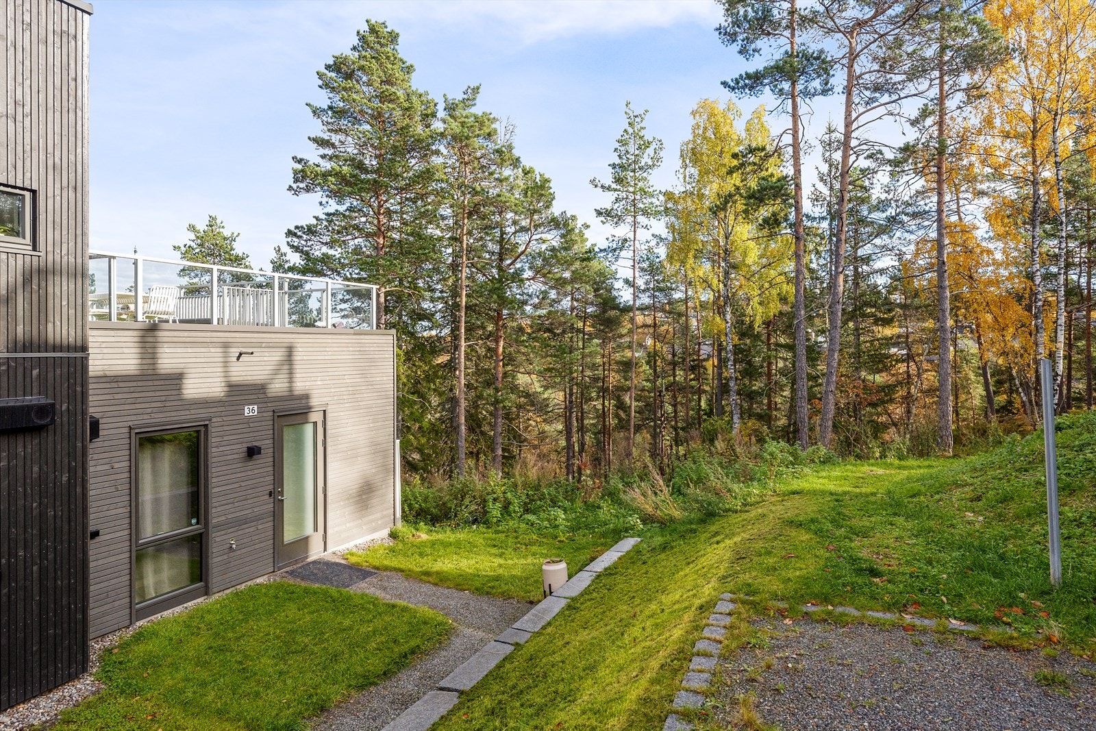 Kort vei til fine turstier i nærområdet. Galleribilde
