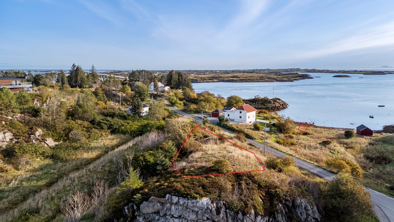 Ca. markering av bolig- og nausttomten. Avik vil forekomme Galleribilde