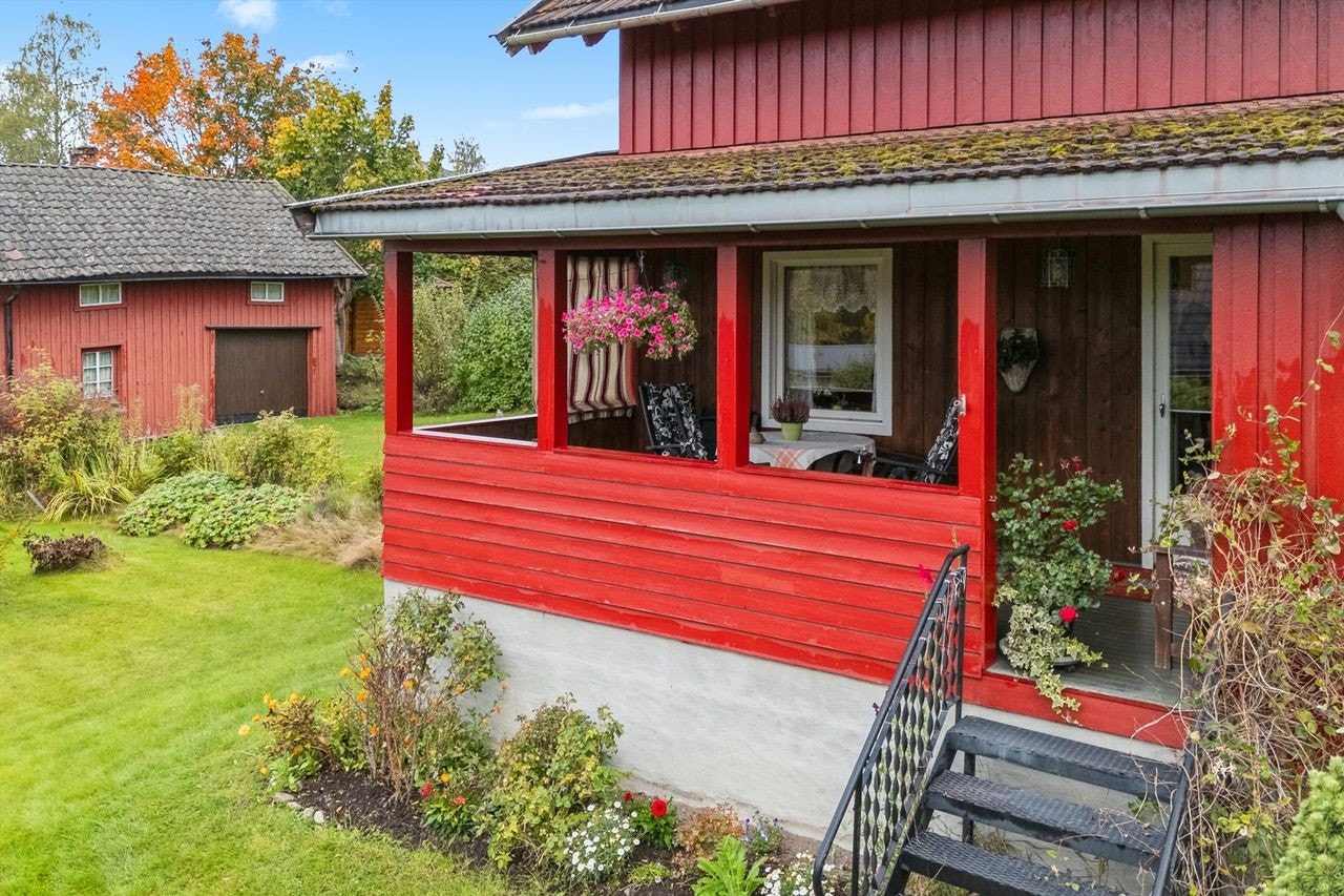 Verandaen er en fin forlengelse av boligens sosiale arealer. Galleribilde