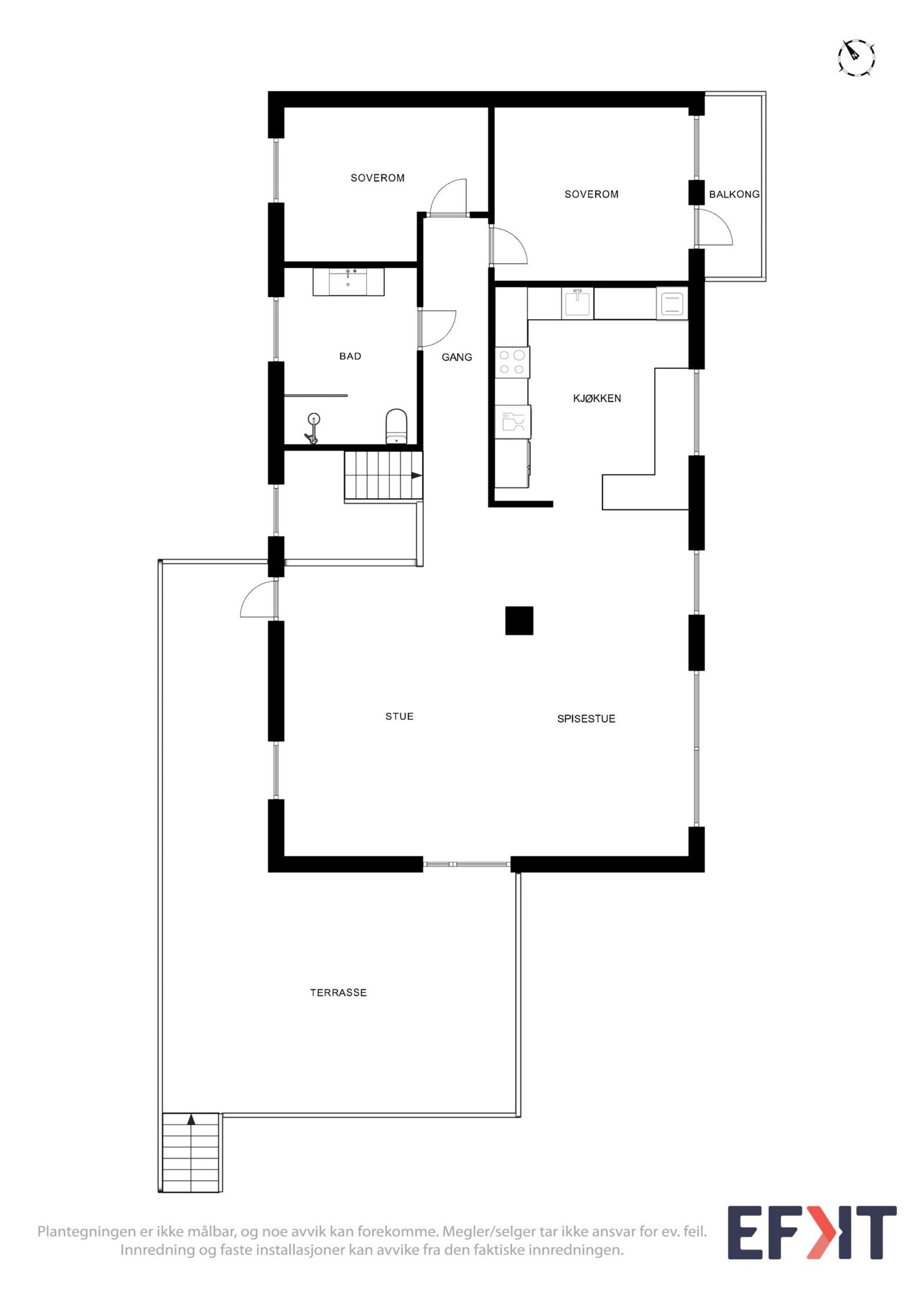 Plan våningshus Galleribilde