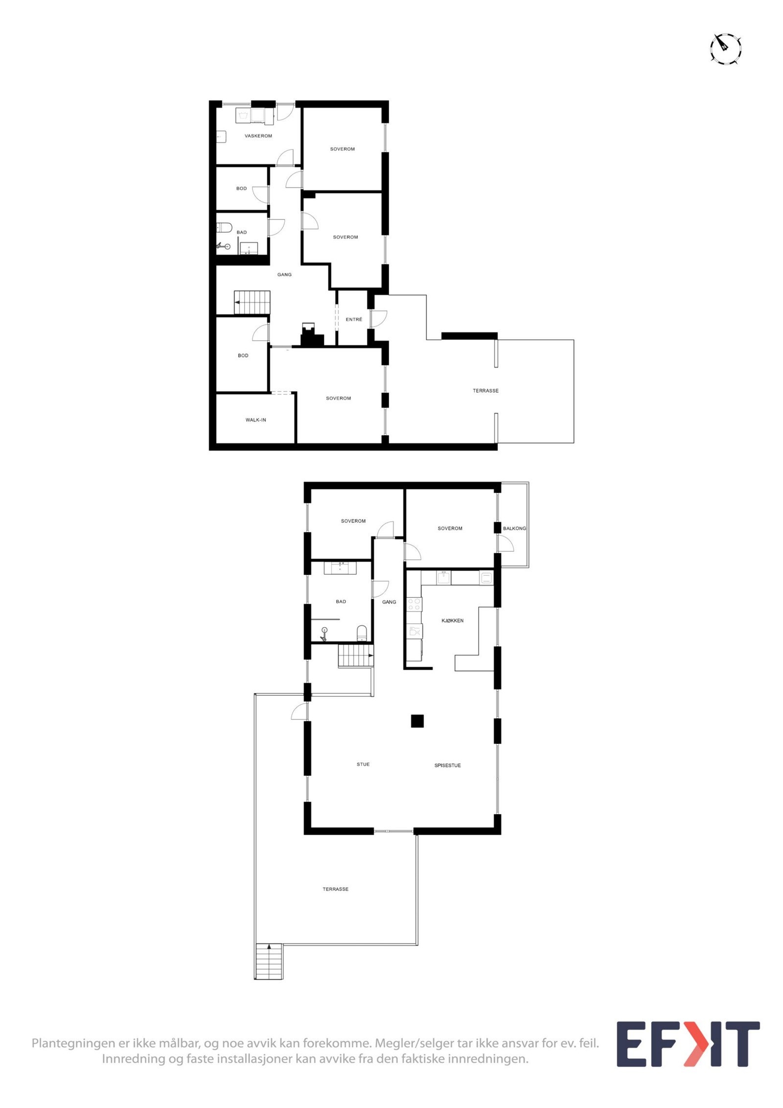 Plan våningshus Galleribilde