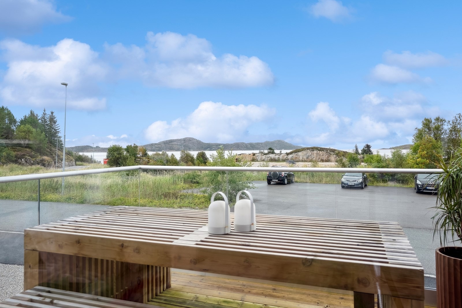 Her kan du nyte en fantastisk utsikt mot Vikaholmen. Galleribilde