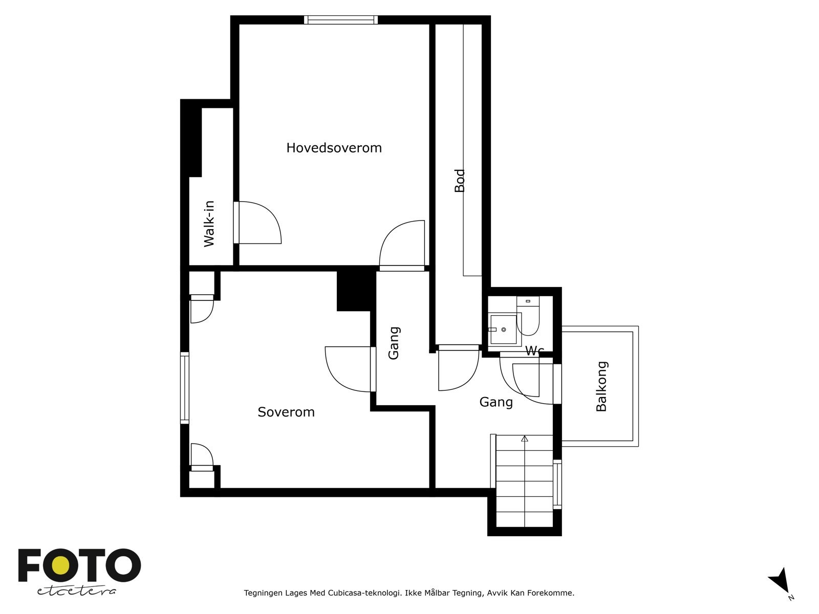 Plantegning 2. etasje Galleribilde