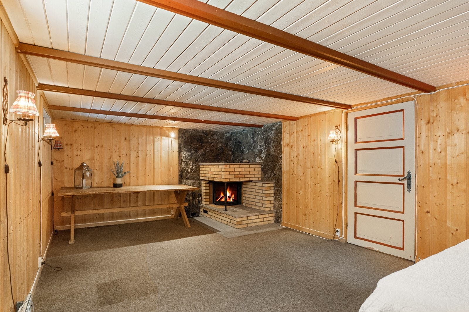 Her er det også peis. Galleribilde