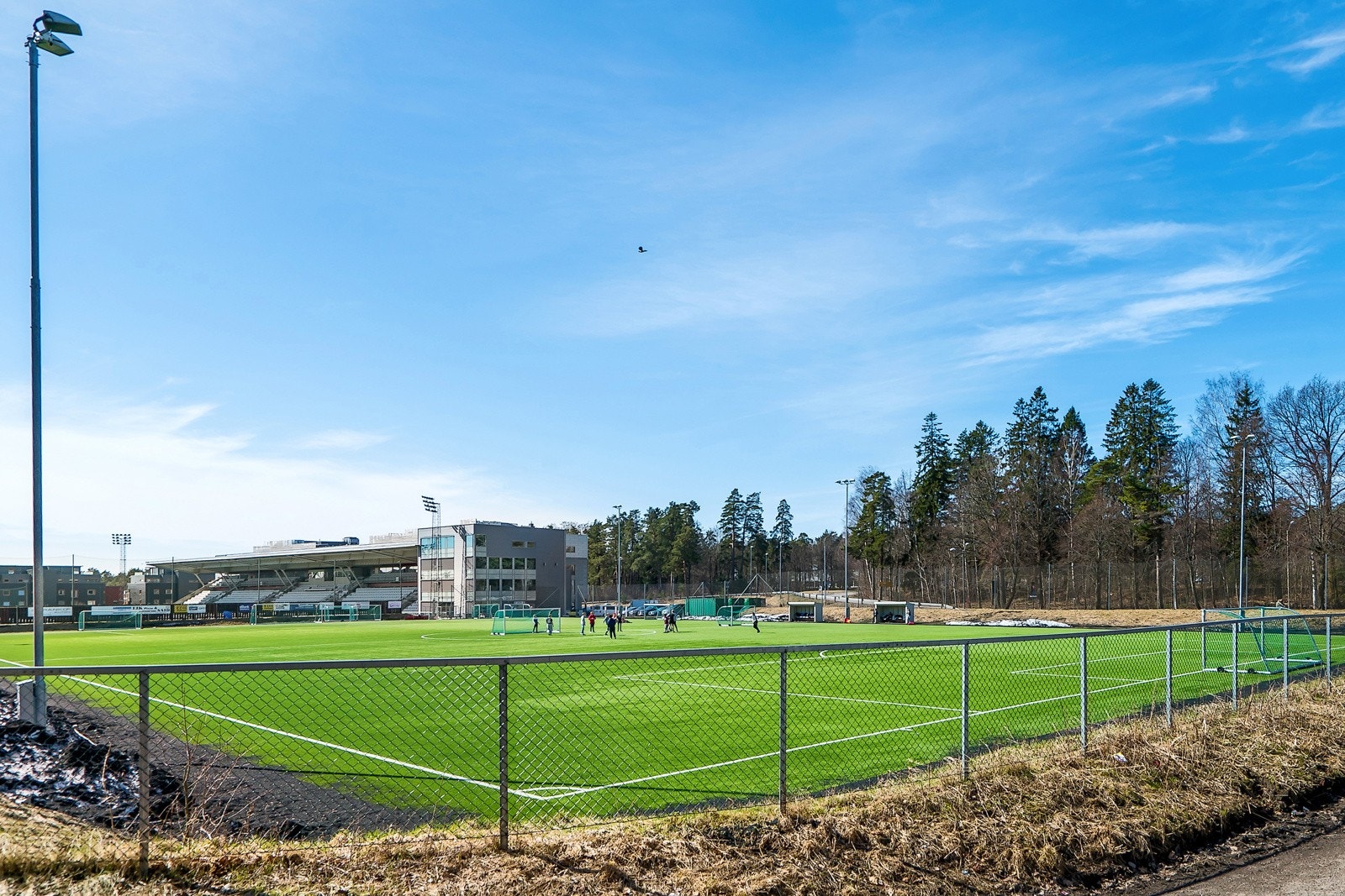 Nærområdet med Tønsberg gressbane Galleribilde