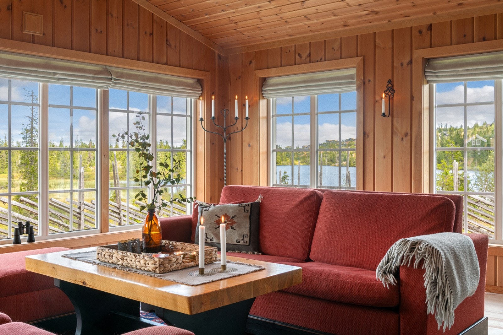 Utsikt stuen. Galleribilde