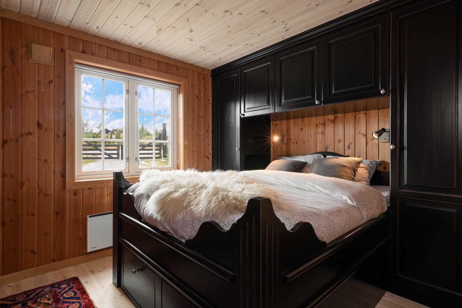 Hovedsoverommet er av god størrelse. Galleribilde