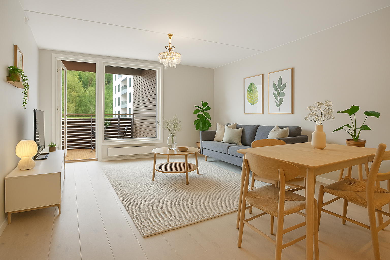 Her har du gode innredningsmuligheter - Bildet er visuelt stylet for inspirasjon. Galleribilde