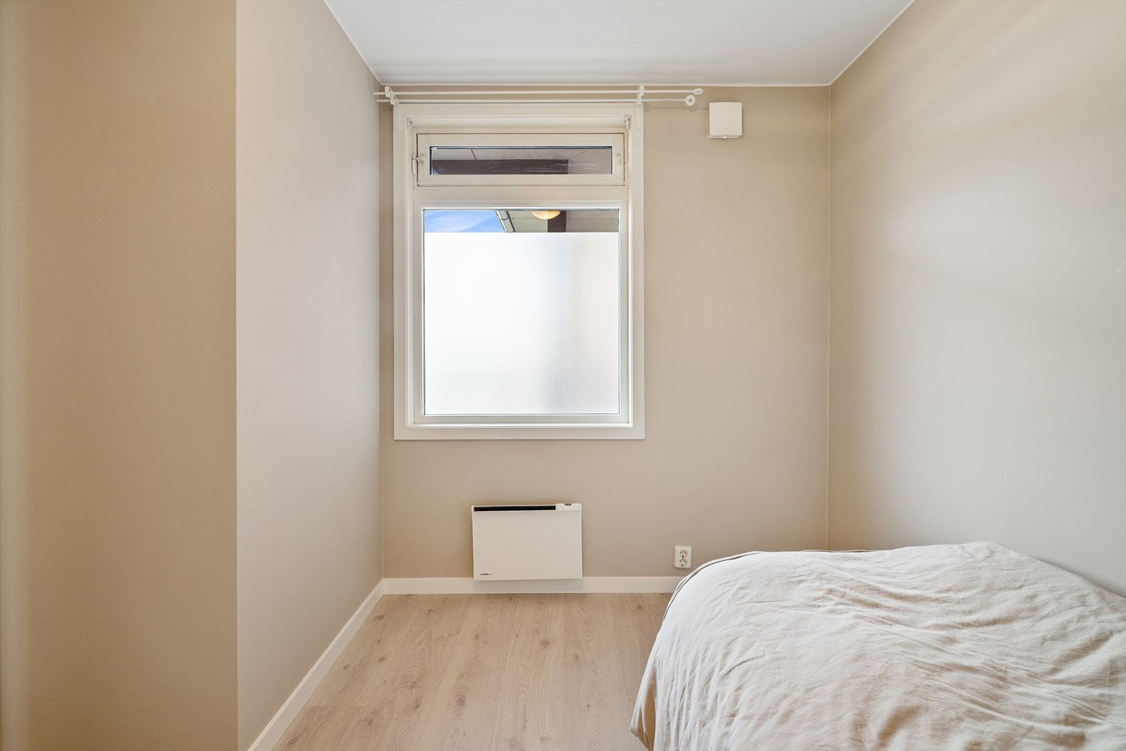 Den fleksible størrelsen gjør at rommet kan tilpasses ulike livssituasjoner. Galleribilde