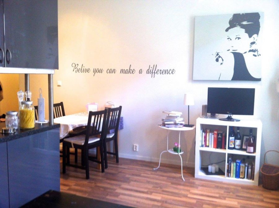 Stue med kjøkken Galleribilde