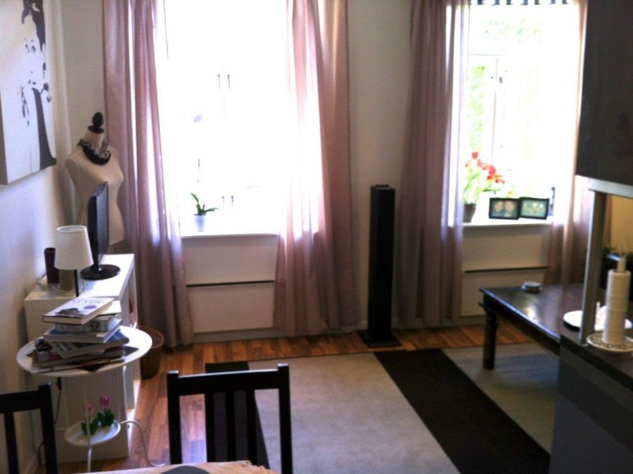 Stue med kjøkken Galleribilde