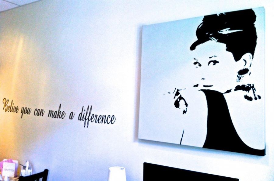 Stue med kjøkken Galleribilde