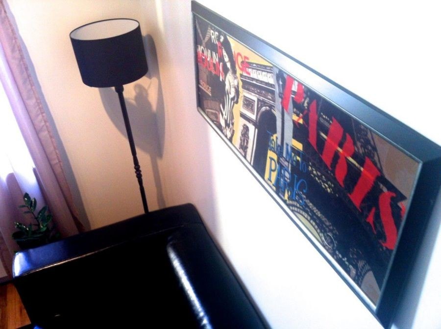 Stue med kjøkken Galleribilde