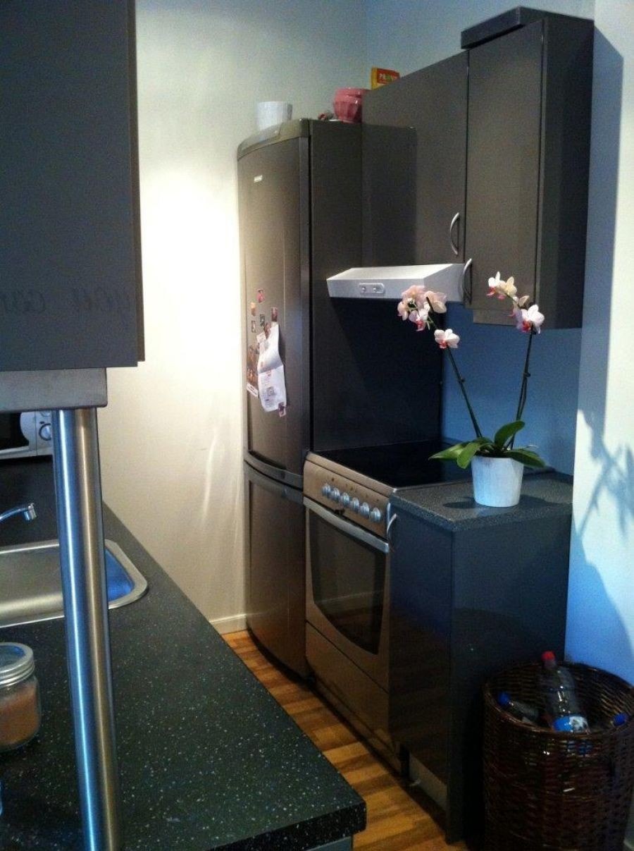 Stue med kjøkken Galleribilde