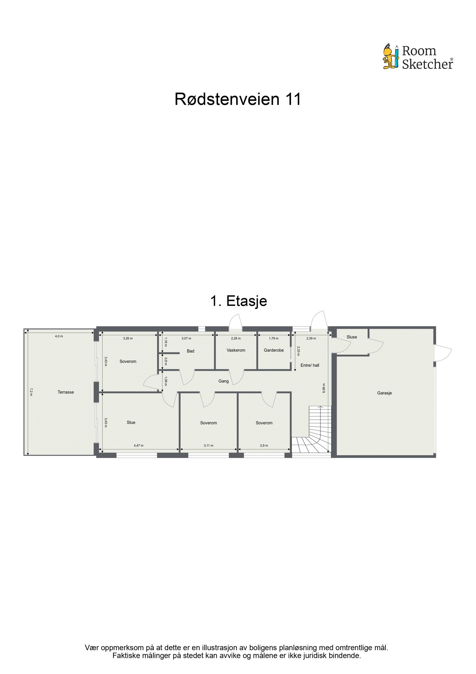 Plantegning. Galleribilde