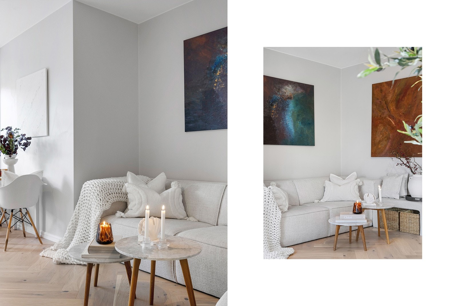 Her får du fleksible innredningsmuligheter med plass til en hyggelig sofagruppe med tilhørende møblement. Galleribilde