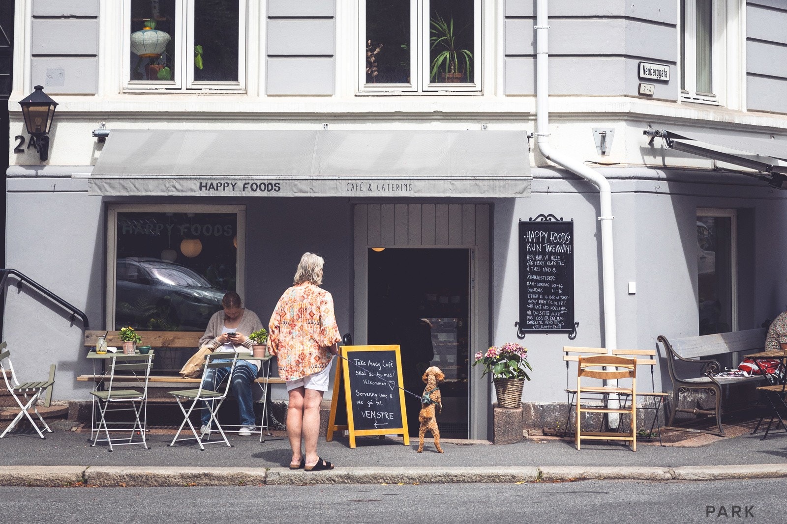 Populære Happy Foods ligger et steinkast fra leiligheten. Galleribilde