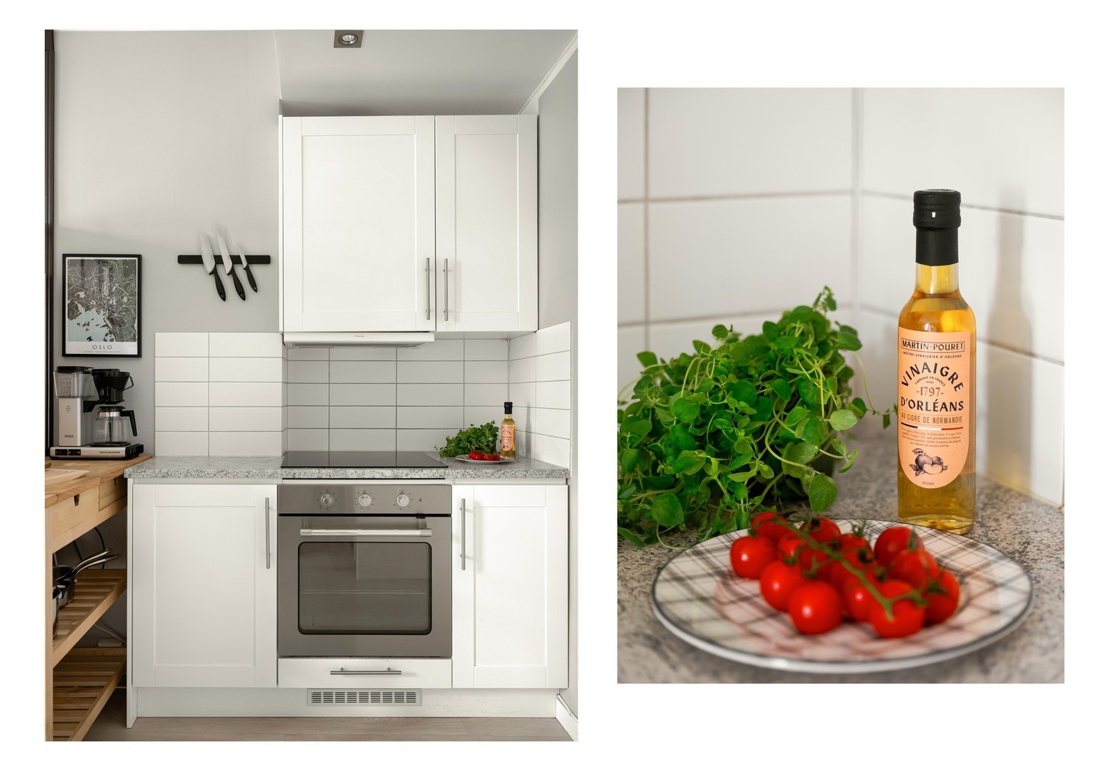 På kjøkkenet har du hvitevarer bestående av koketopp, stekeovn, oppvaskmaskin og kjøleskap med frysedel. Alt du trenger, med andre ord. Galleribilde