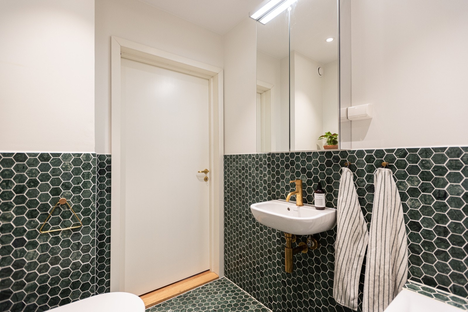 Begge badene er pusset opp høsten 2018. Galleribilde