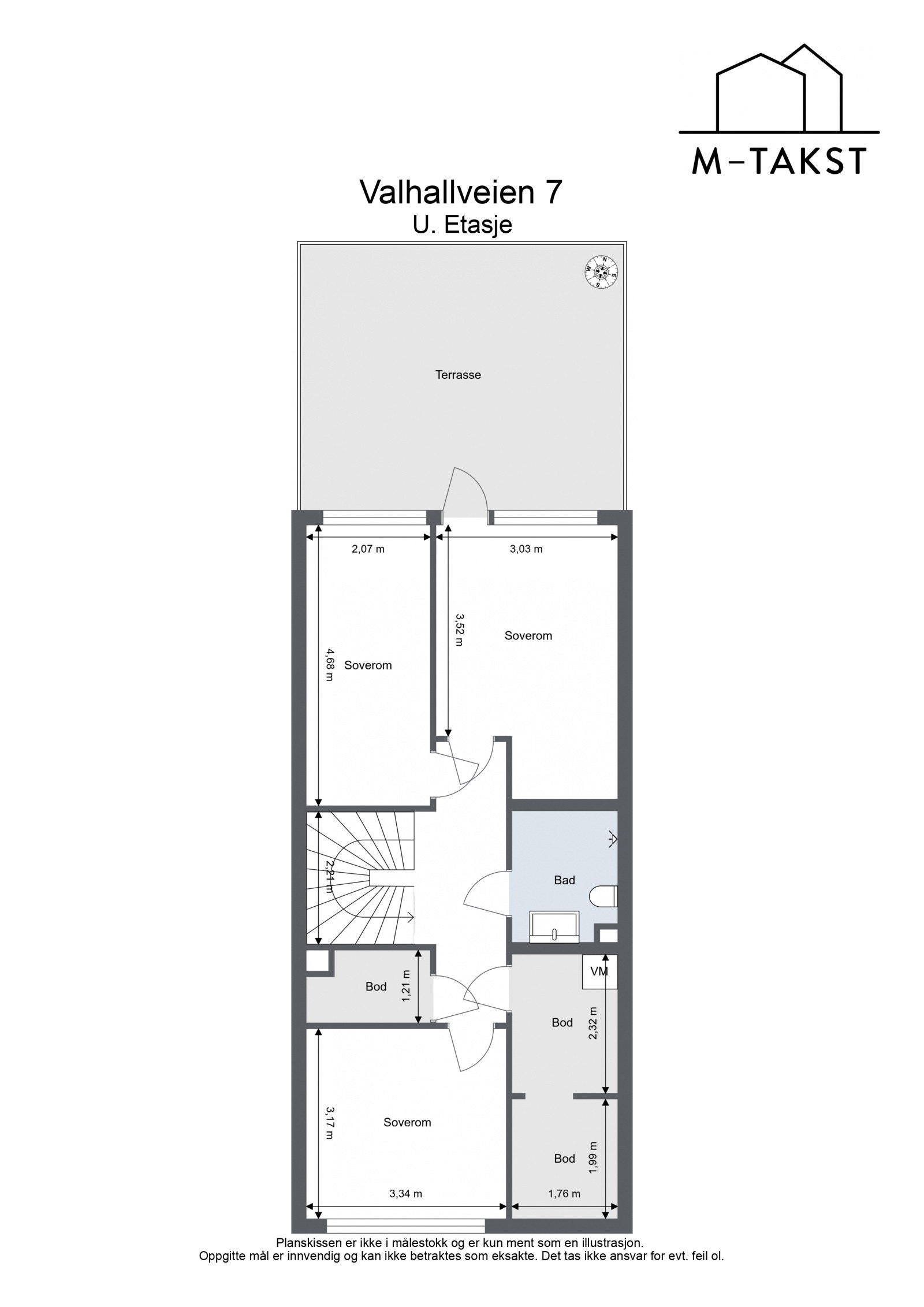 Plantegninger U. Etasje Galleribilde