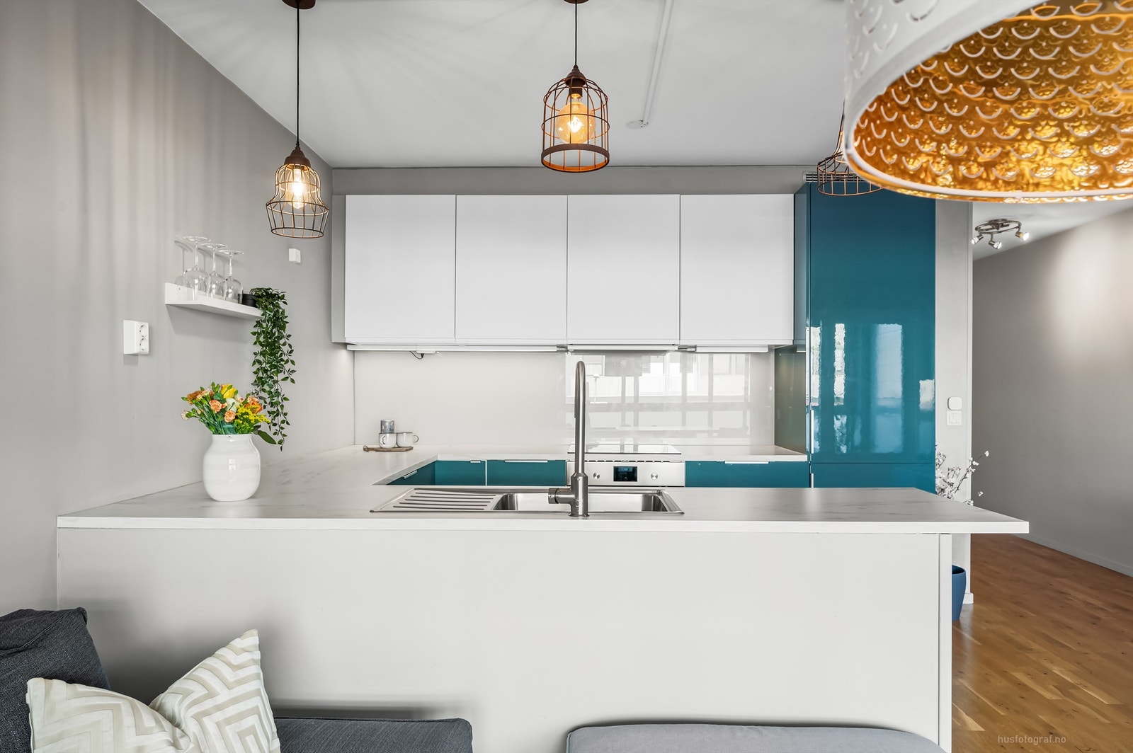 Benkeplate av laminat Galleribilde