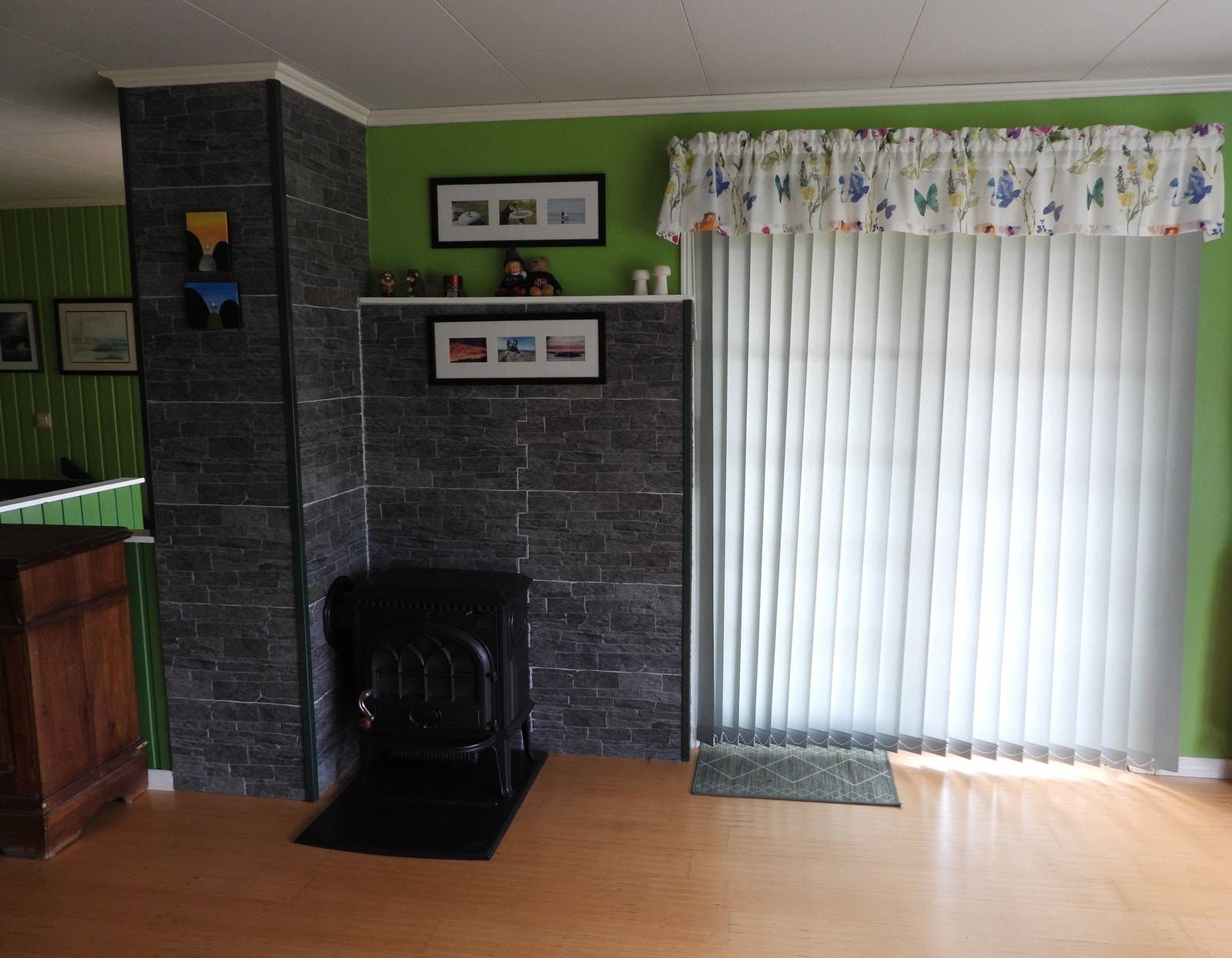 Peisovn i stua Galleribilde