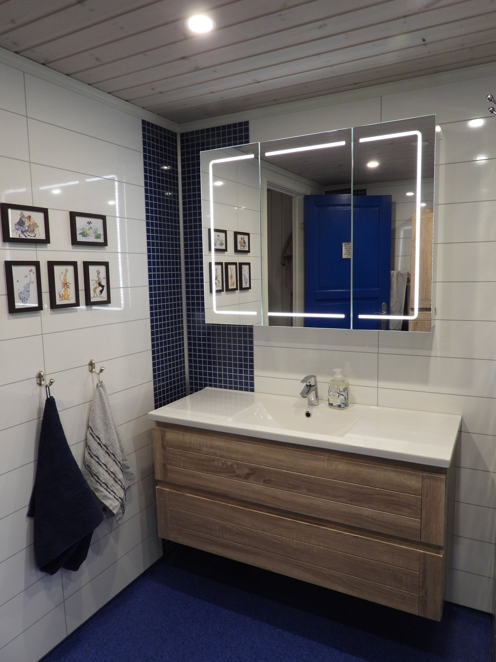 Baderom i underetasjen fra 2018 Galleribilde