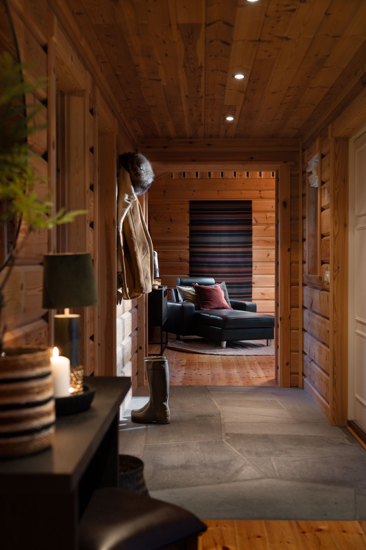 Hytten er full av detaljene som skaper den lune følelsen Galleribilde