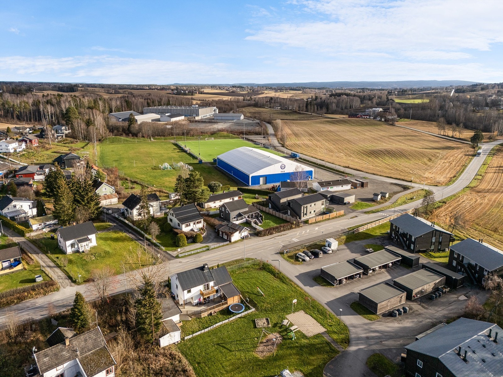 Dronefoto Galleribilde