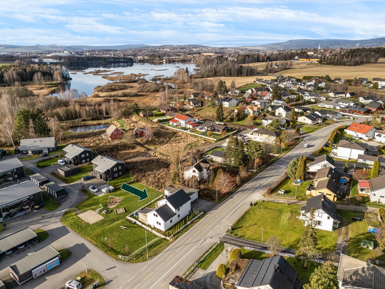 Dronefoto Galleribilde