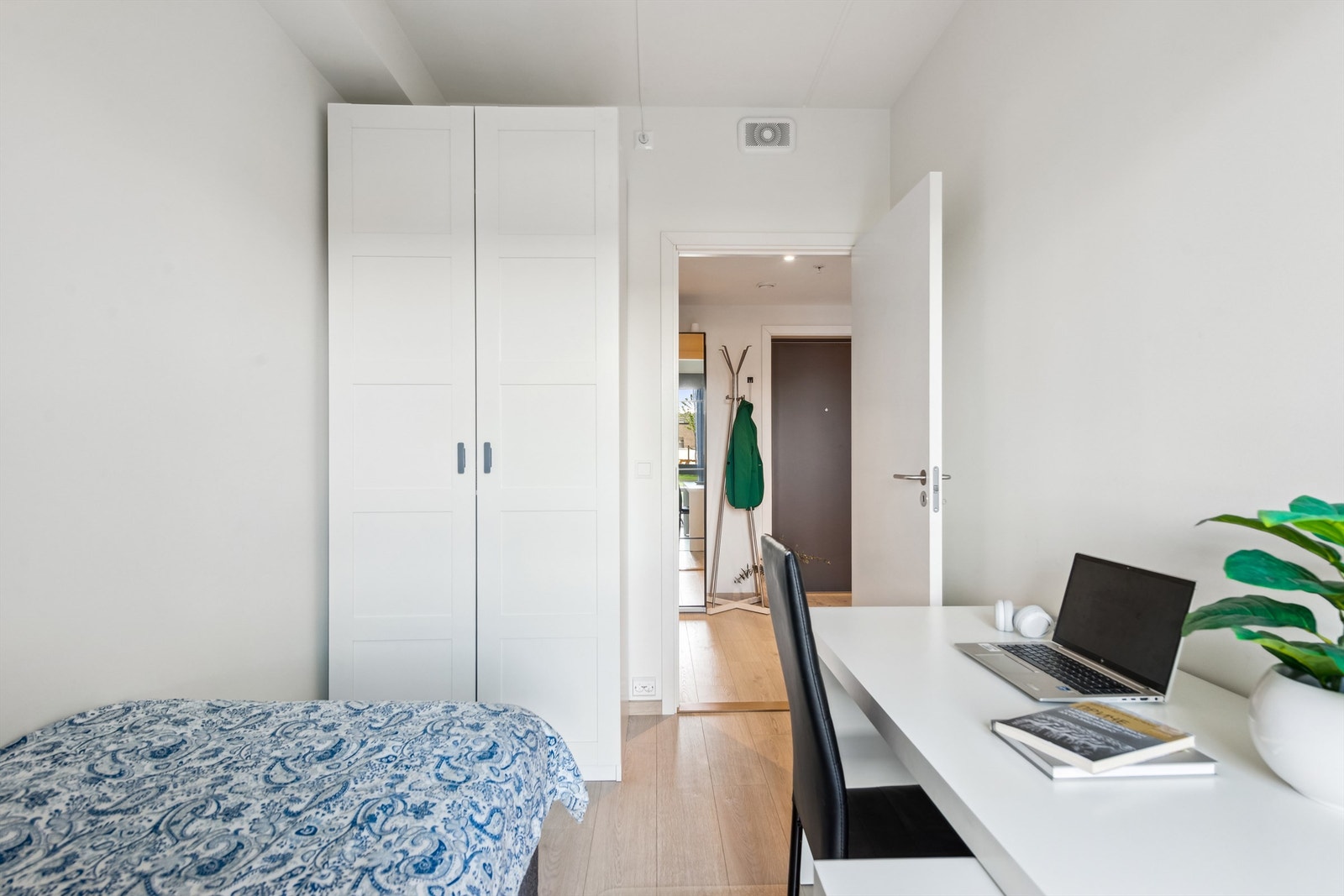 Soverommet kan passe fint som gjesterom, kontor eller hobbyrom Galleribilde