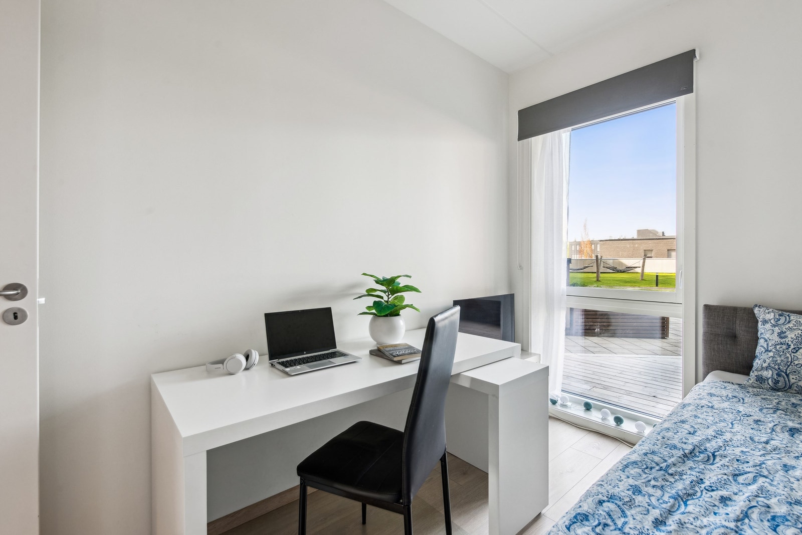 Soverommet veder ut mot rolige fellesområder Galleribilde