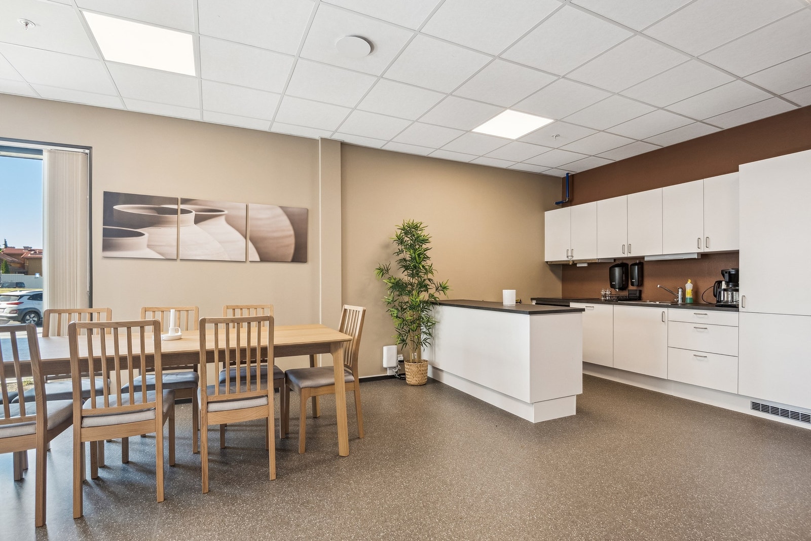 Møterom som alle seksjonseiere kan reservere til arrangament Galleribilde