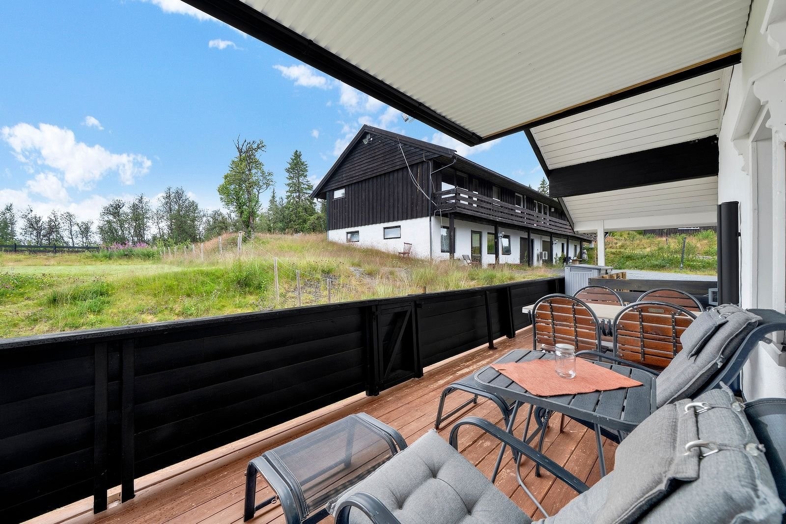 Overbygget terrasse mot sør Galleribilde