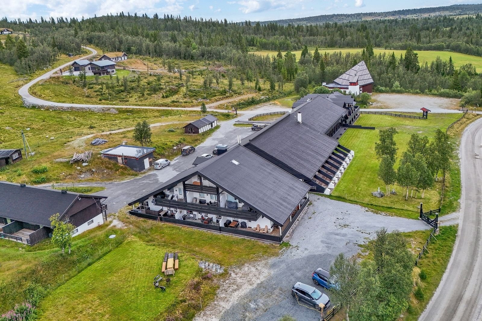 Oversikt over området og leilighetene Galleribilde