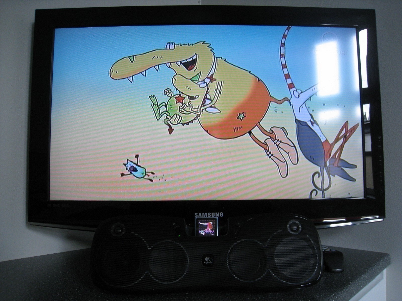 "Multimedia-hjørnet" på kjøkkenet . Galleribilde