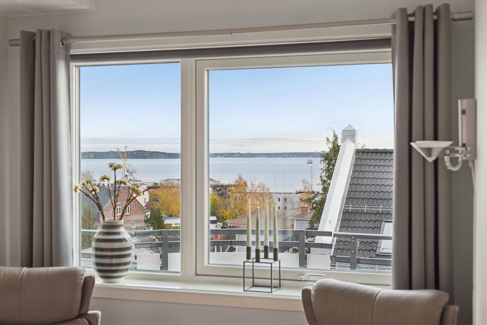 Herlig utsikt. Galleribilde